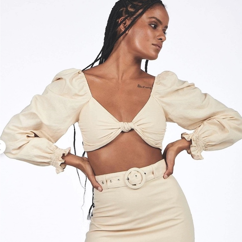 Charlie Holiday/Anthropologie‎ Dolly Cropped Top